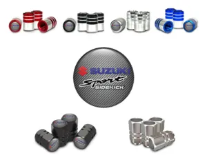 Suzuki Caps Valve Jante Voiture Look Standard